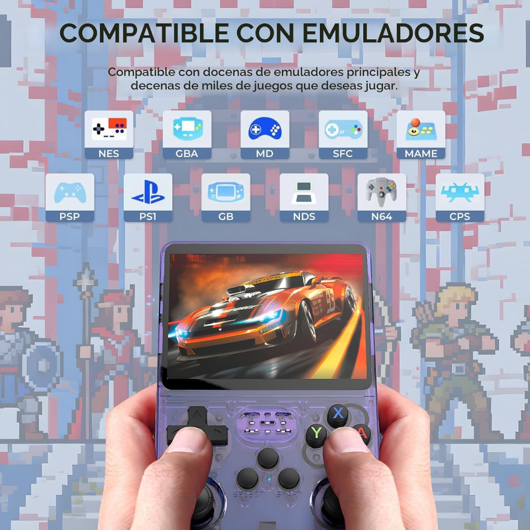 Consola retro de 128GB con mas de 40.000 juegos