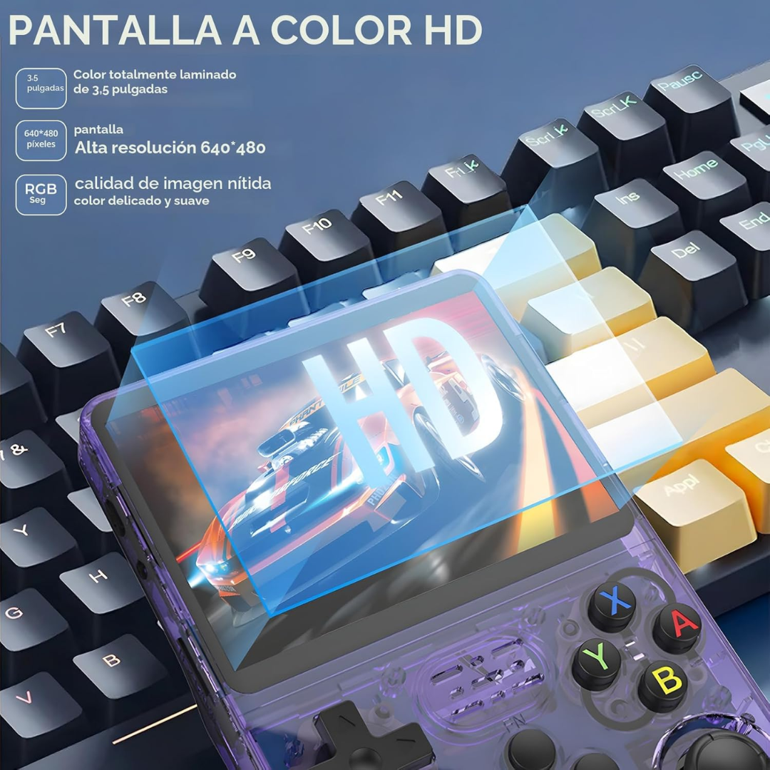 Consola retro de 128GB con mas de 40.000 juegos